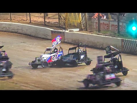 Huntly Speedway - Future of Speedway Ministocks Interclub Challenge Race - 14/3/26