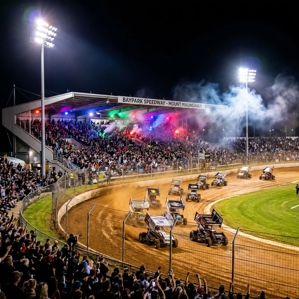 Aaron Hodgson Charges to Glory in 83rd NZ Midget Championship